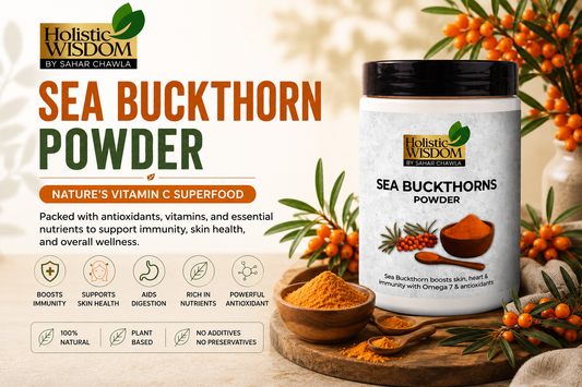 Sea Buckthorn Powder – Benefits, Uses &amp; Why It Deserves a Place in Your Daily Wellness Routine