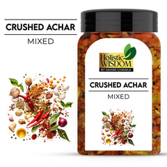 Crushed Mixed Achar – Authentic Taste of Mixed Vegetables in Rich Spices & Oils