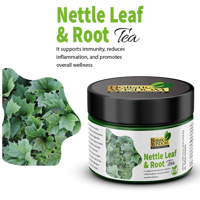 Nettle Leaves & Root Herbal Tea for Daily Wellness