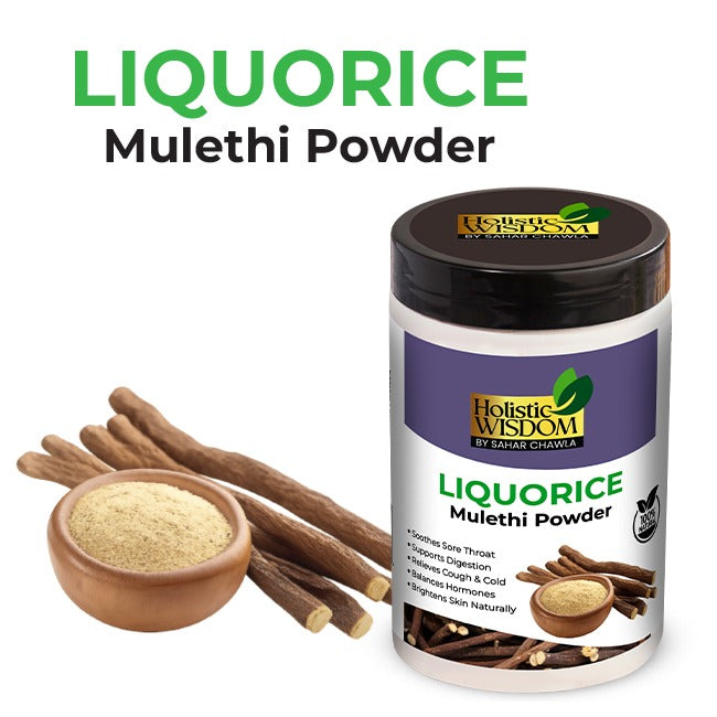 Liquorice (Mulethi) Root Powder – Natural & Fresh Ground