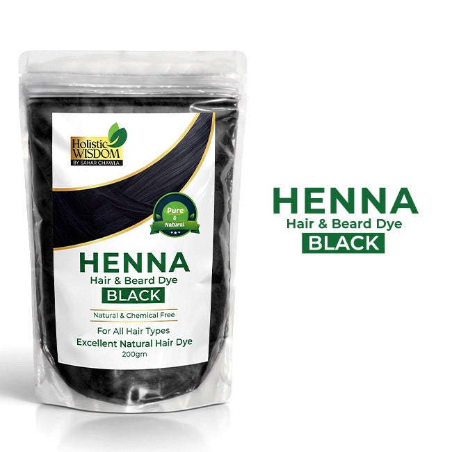 Henna Hair & Beard Dye Black